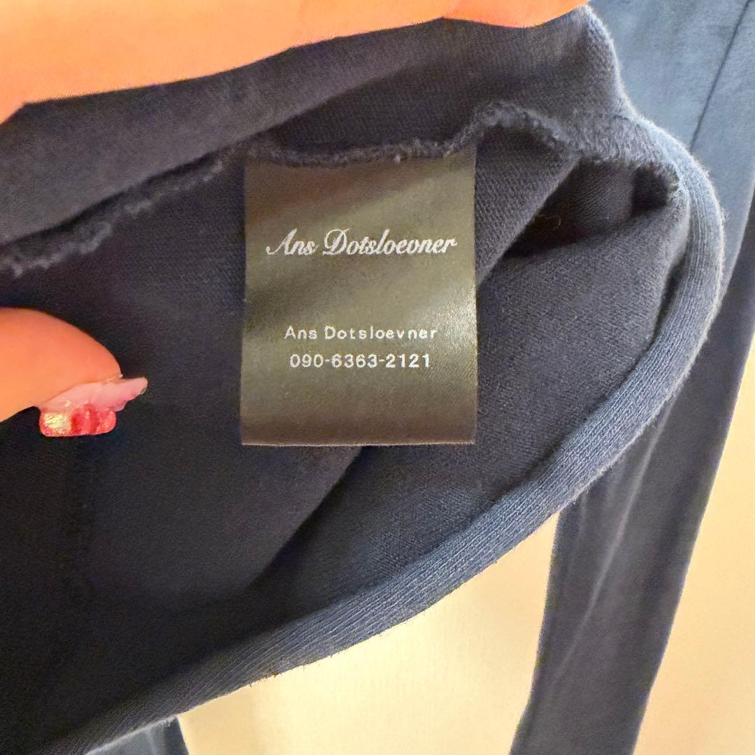 ans dotsloevner アンス パワーショルダー tシャツ カーディガン