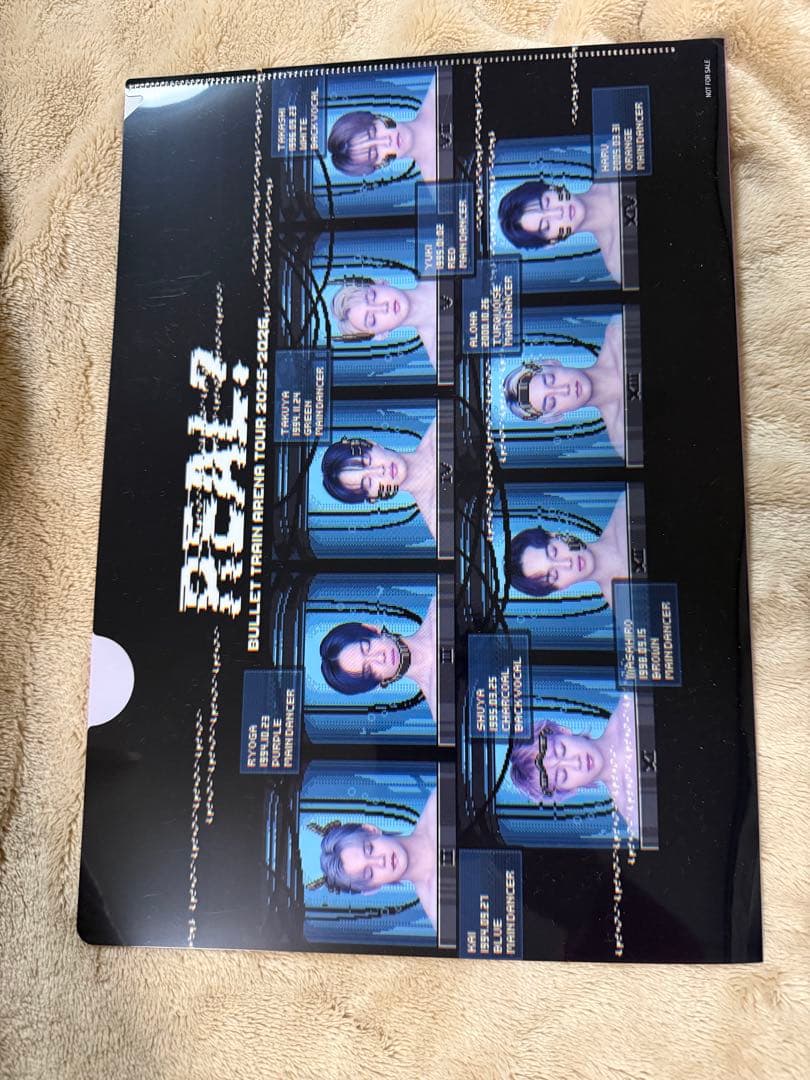 超特急 REAL? 会場限定 クリアファイル タクヤ - メルカリ