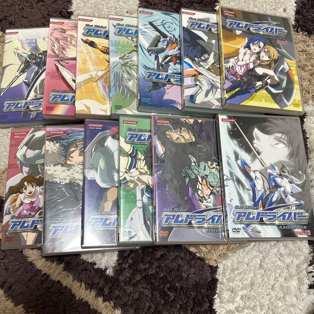 Get Ride アムドライバー 全13巻セットDVD セル版