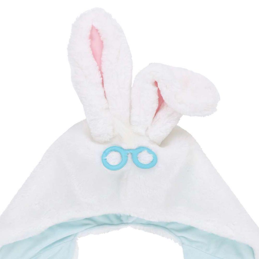 ディズニー 白うさぎ ファンキャップ マフラー - メルカリ