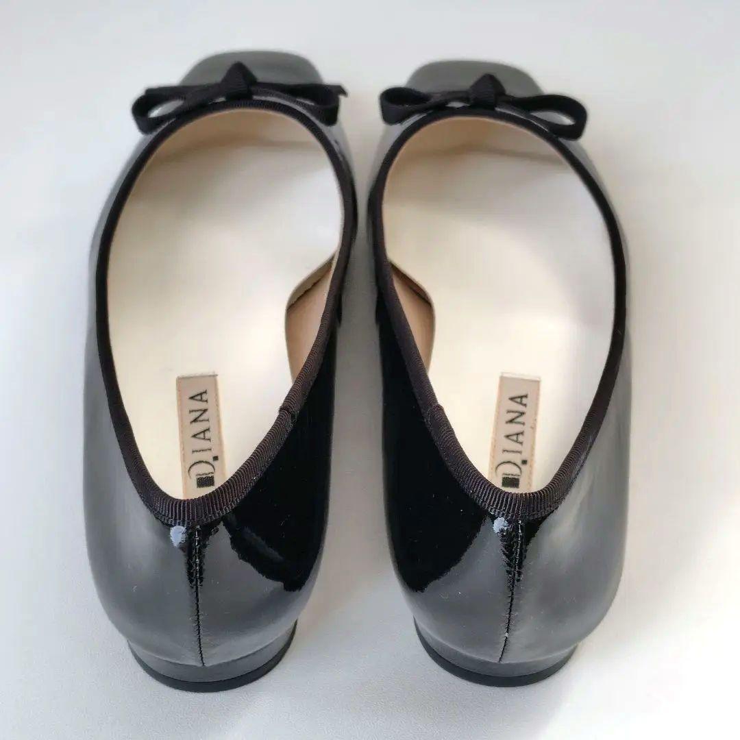 三奈様専用】未使用級✨️ダイアナ バレエシューズ エナメル リボン