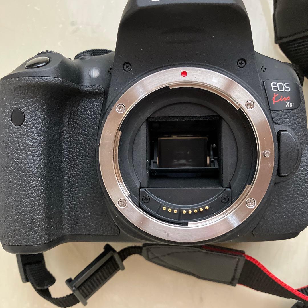 動作確認済】CanonEOS KissX8iレンズ2本18-55mm/50mm - メルカリ