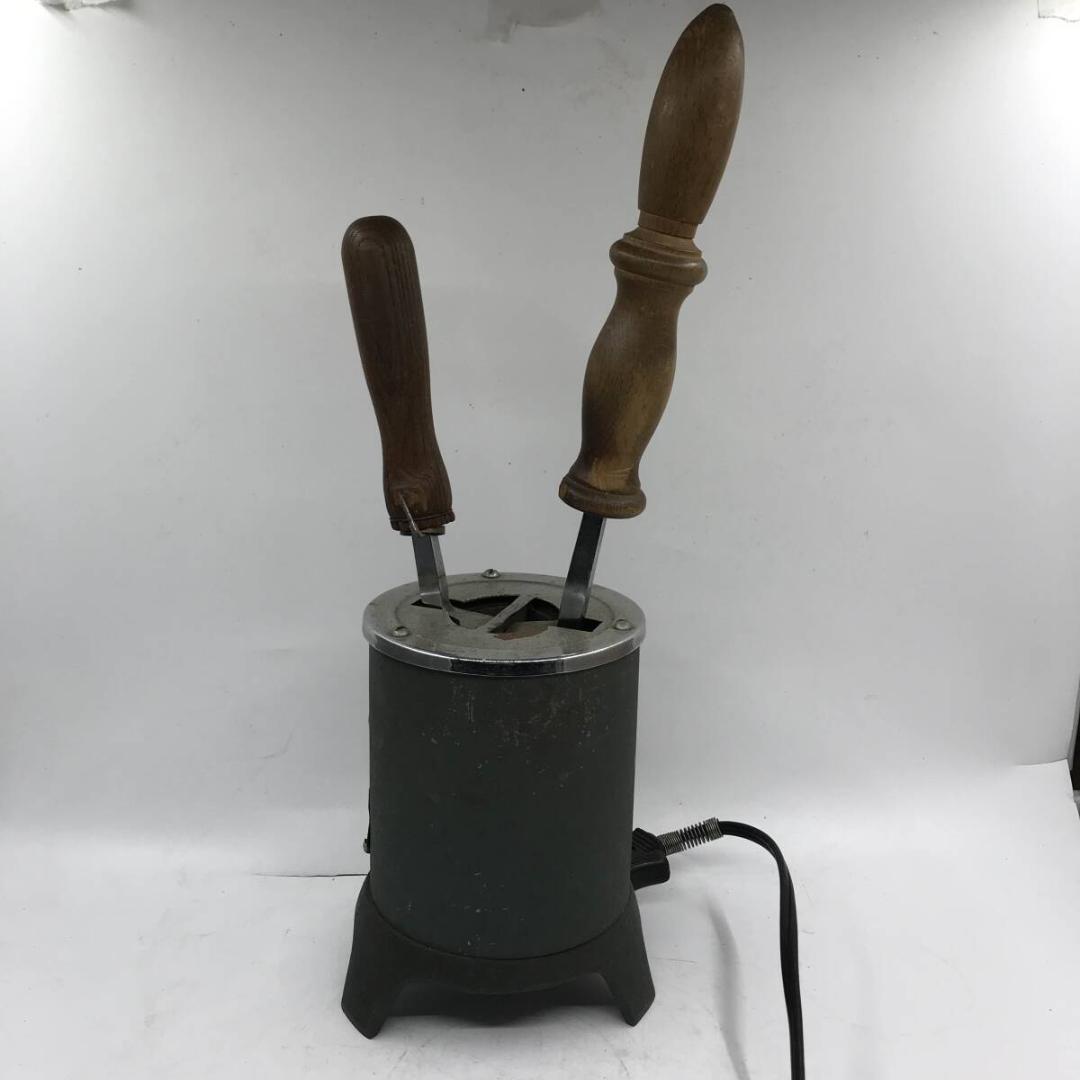 ハタミシン 自動電化鏝 コテ 電気裁縫鏝 昭和レトロ アイロン★K2561Z Yahoo!オークション -「裁縫電化鏝」の落札相場・落札価格