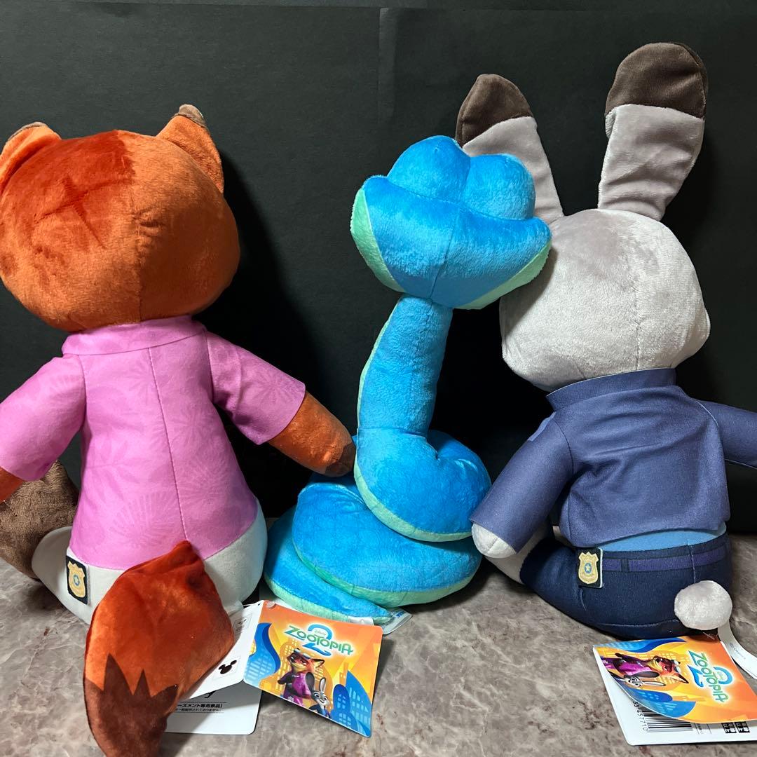 ズートピア2 Lぬいぐるみ ニック ジュディ ゲイリー 3体セット - メルカリ