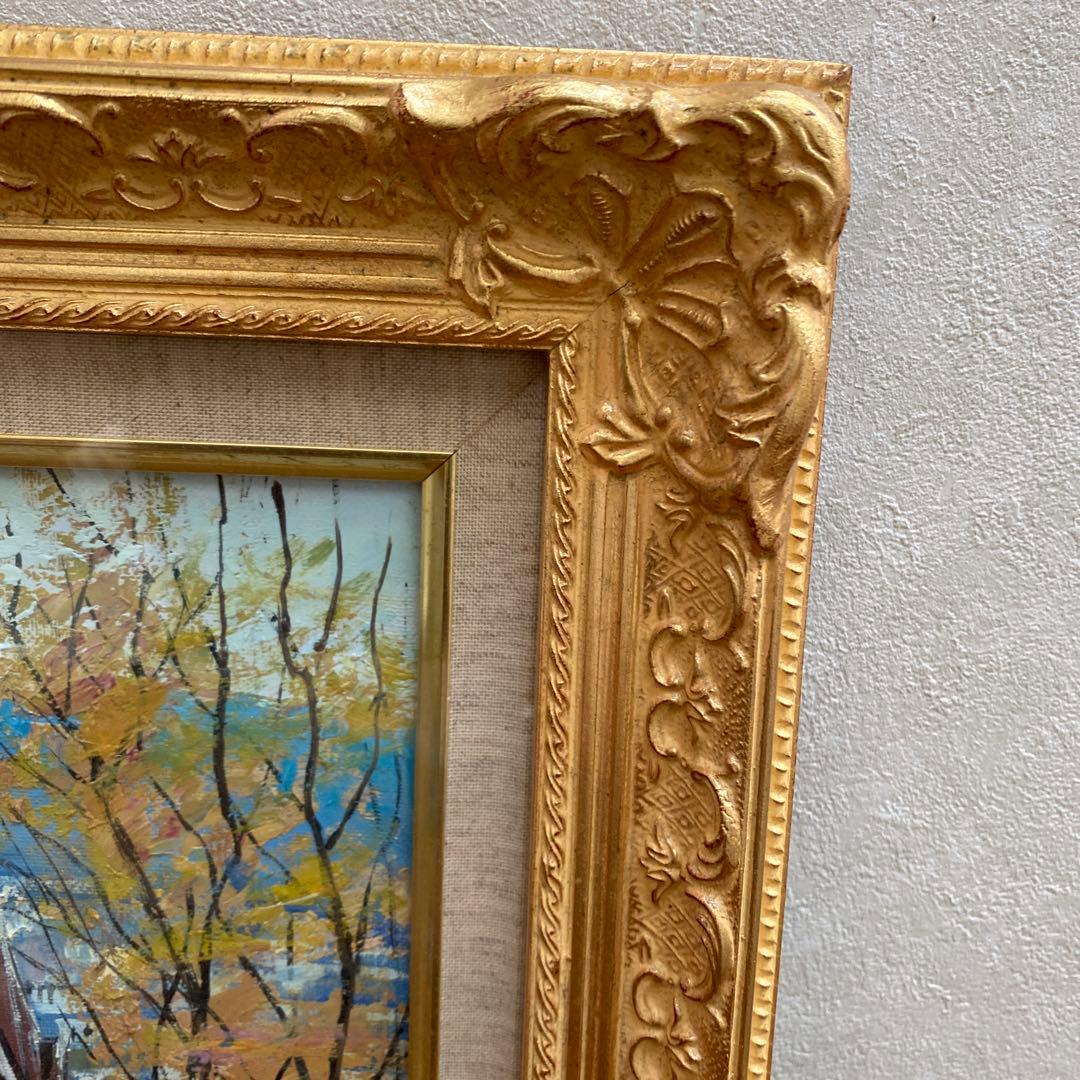 中島晃次 函館 油絵 油彩画 サイズF8 中島晃次 函館 油絵 油彩画 サイズF8