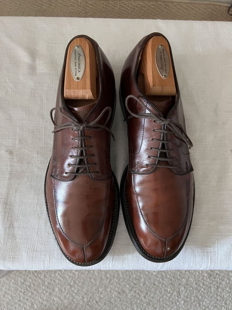 ANATOMICA by Alden V-TIP CALF BROWN 6h - メルカリ