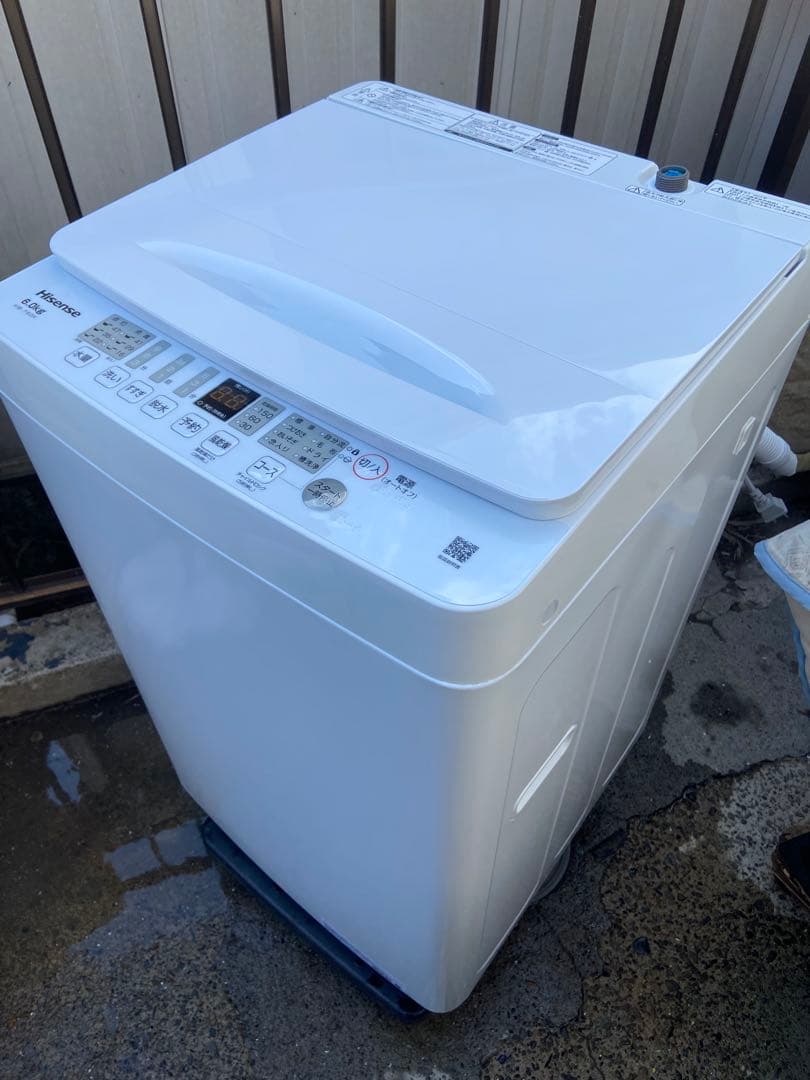 H826超極美品 Hisense 2023年製 全自動洗濯機 6.0kg