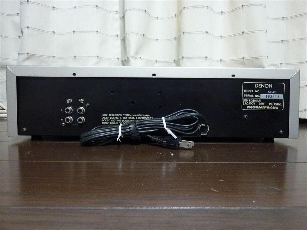 DENON デンオン カセットデッキ TR-F2 修理済 全機能動作確認 - ラジオ