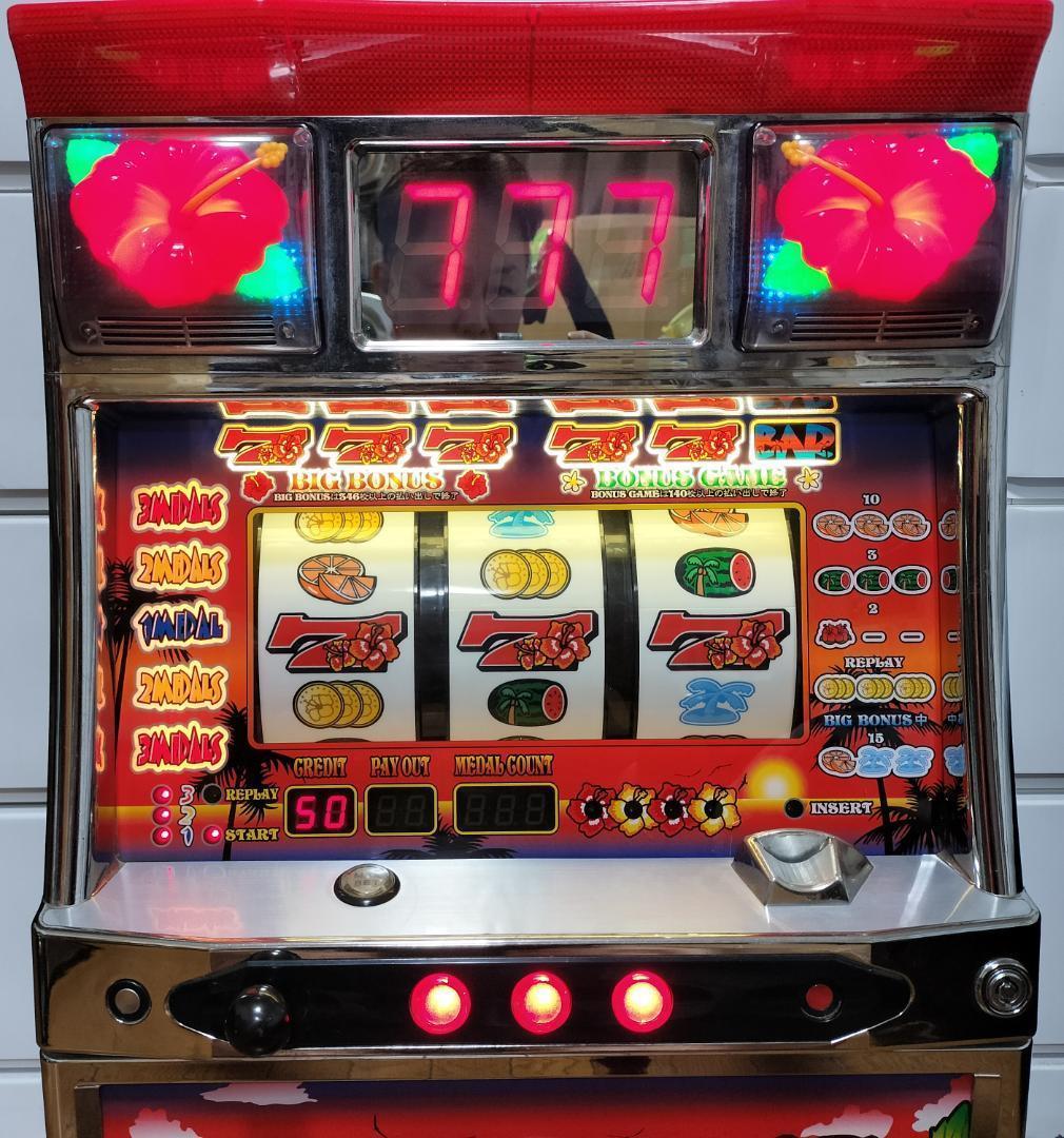 岡崎産業☆ジャックポット・トロピカルバージョン【コイン不要機付