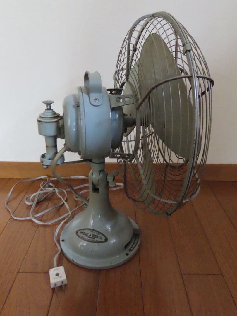 0016　三菱電機　扇風機　A.C.ELECTRIC FAN　昭和レトロ