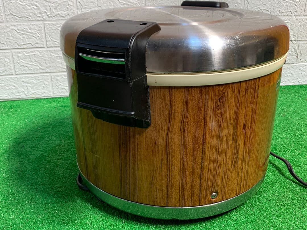 ◇象印業務用電子ジャー（保温専用）THA-C60A 3升3合 木目調