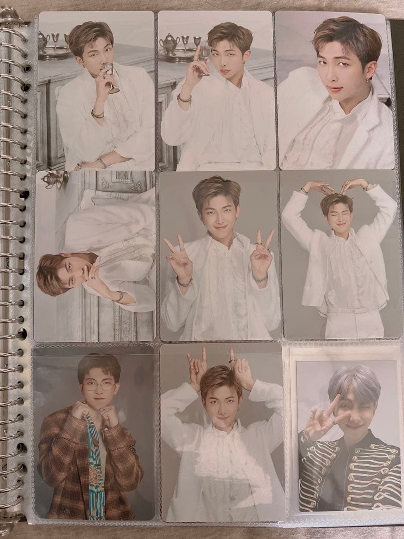 BTS ナムジュン RM うちわ ミニフォト