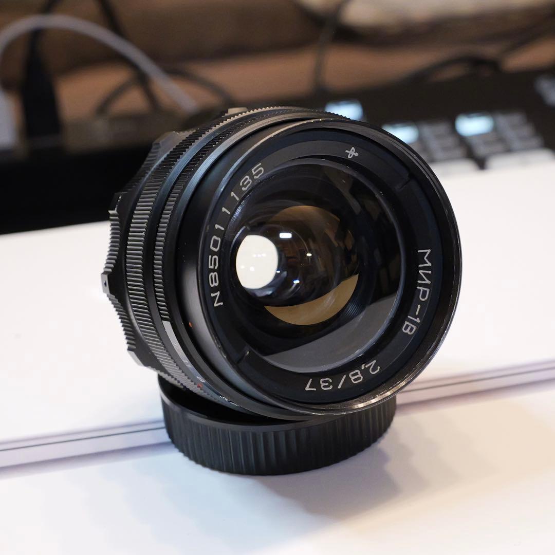 Mir-1 37mm f2.8 M42マウント FLEKTOGON 防湿庫保管 MIR-1（ミール）37mm/F2.8 シルバー｜オールドレンズ-M42マウント