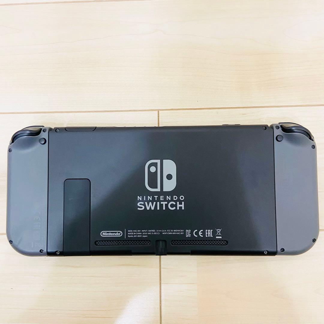 動作確認済】Nintendo Switch ニンテンドースイッチ 本体 グレー