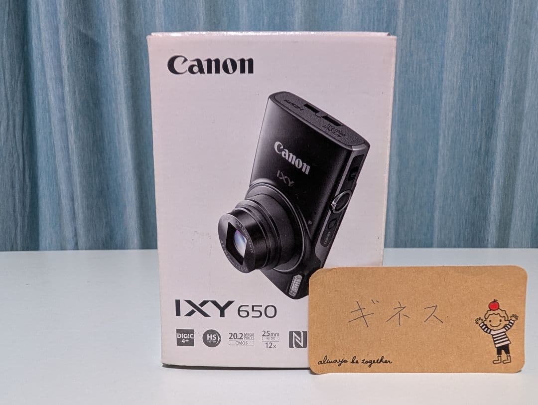 新品未使用・店頭展示品】 Canon IXY650 シルバー
