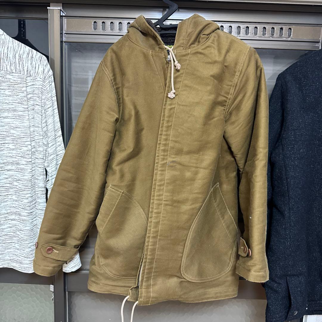 Dapper's カーキ モーターサイクルコートサイズ38 ミリタリー,卸売,仕入れ,問屋,フランス軍,MOTORCYCLE,COAT（モーター