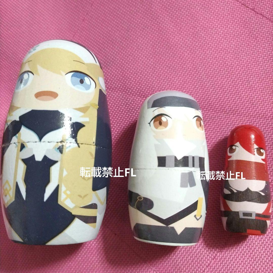 NIKKE 非売品 レア 当選品 レッドフード 紅蓮 マトリョーシカ 5体