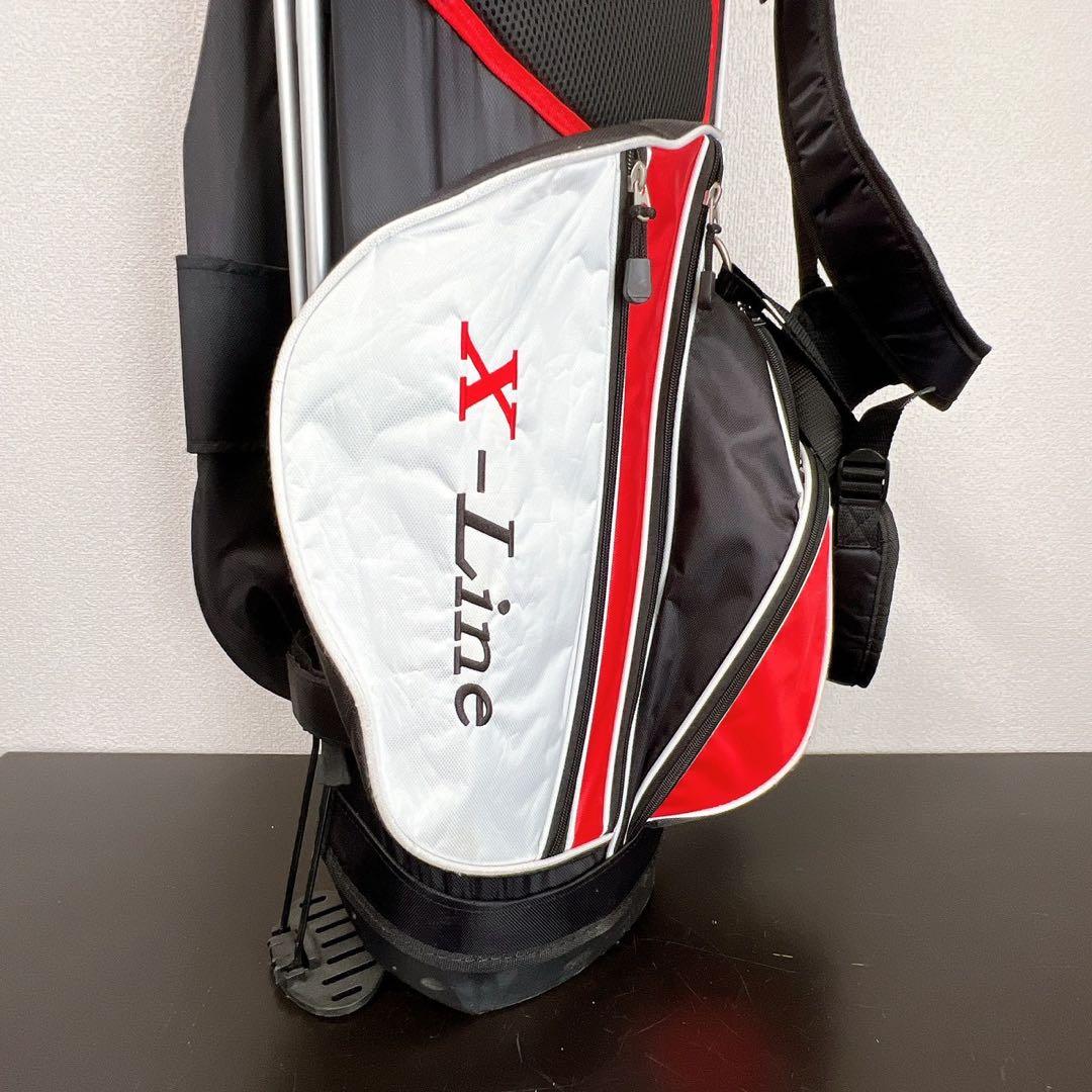 豪華8本 X-Line エックスラインゴルフセット Mフレックス スタンド