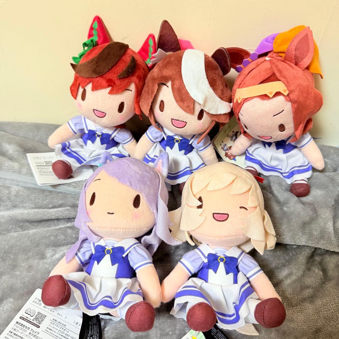 ウマ娘プリティーダービー ふわぷちぬいぐるみ Vol.7 Vol.8 ウマ娘 プリティーダービー ふわぷち ぬいぐるみ Vol.8｜プライズ