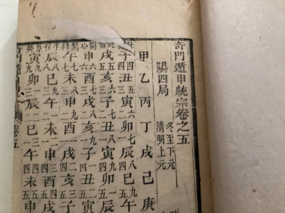 希少本】奇門遁甲統宗大全 全6冊