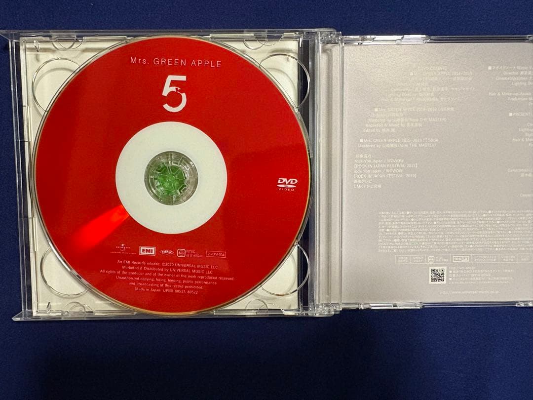 Mrs. GREEN APPLE attitude初回限定盤＆5初回限定盤セット - メルカリ