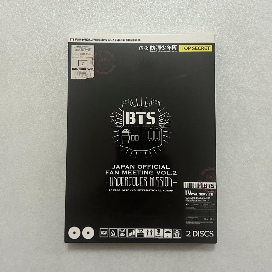 【レア】BTS fanmeeting vol2 DVD BTS Opened Bangtan Boys Official Japan Fan Meeting VOL.3 DVD ++