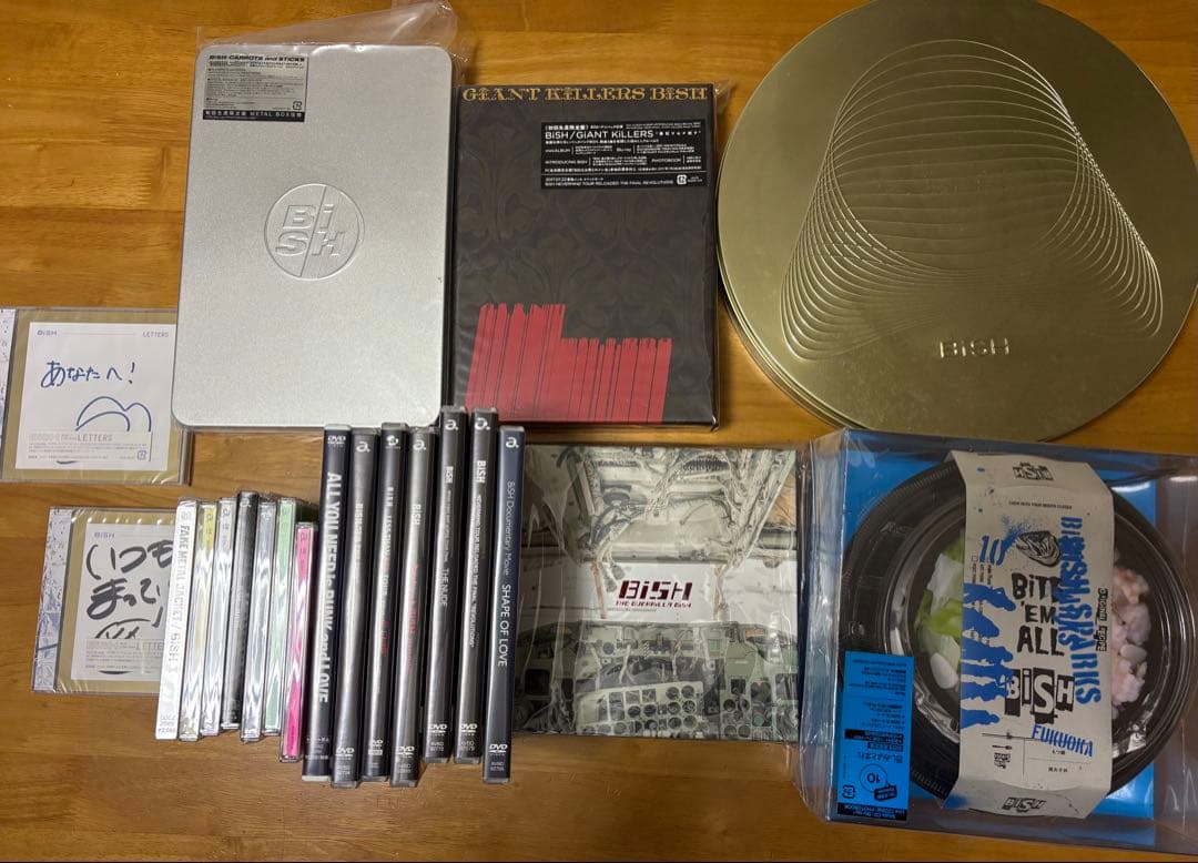 BISH CD・DVD21作品セット DISCOGRAPHY | BiSH オフィシャルサイト