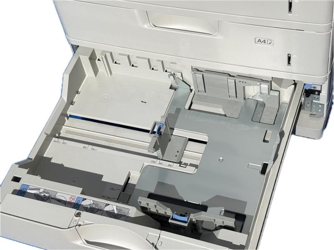 Canon A3カラーレーザープリンター LBP841C 給紙4段＋台車付 - メルカリ