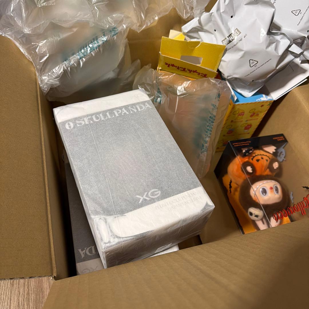 SKULLPANDAxXG ぬいぐるみ ペンダント日本限定