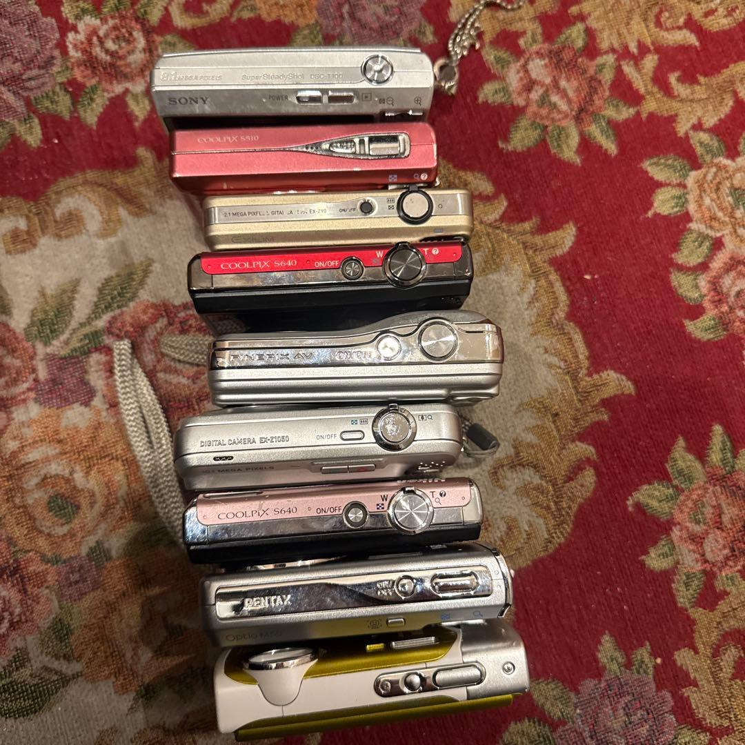 デジカメ　9個まとめ 動作未確認、《ジャンク》