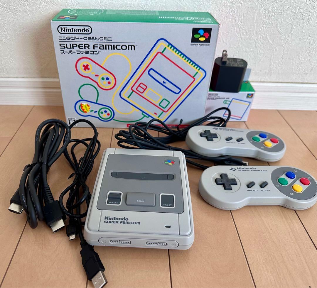ニンテンドークラシックミニ　スーパーファミコンACアダプター付き Amazon | ニンテンドークラシックミニ スーパーファミコン+USB AC