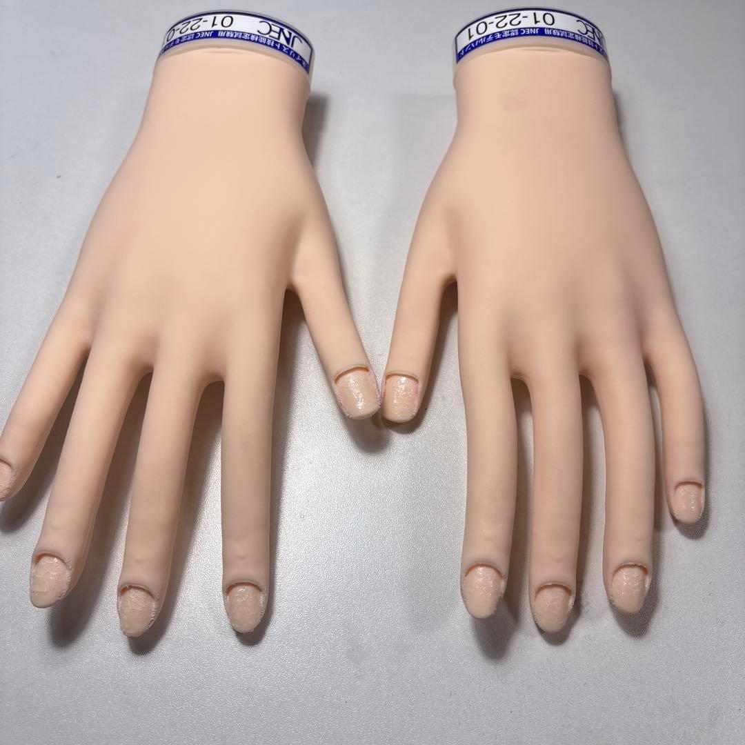 STハンドモデル　ネイリスト検定 STモデルハンド /両手セット（JNEC 第1期認定モデルハンド