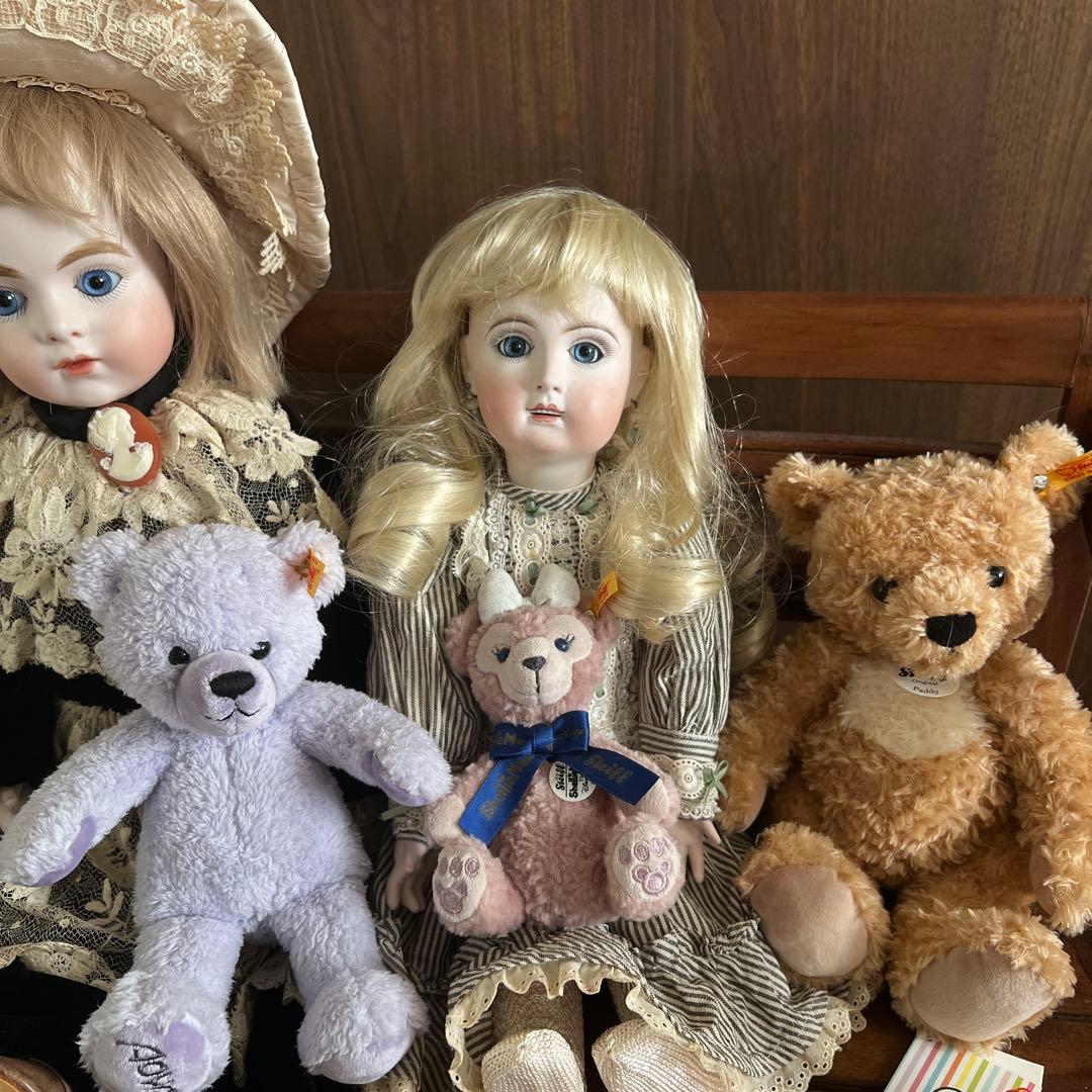 ジュモー レプリカ 作家様 アオイドール ビスクドール（1990） - メルカリ