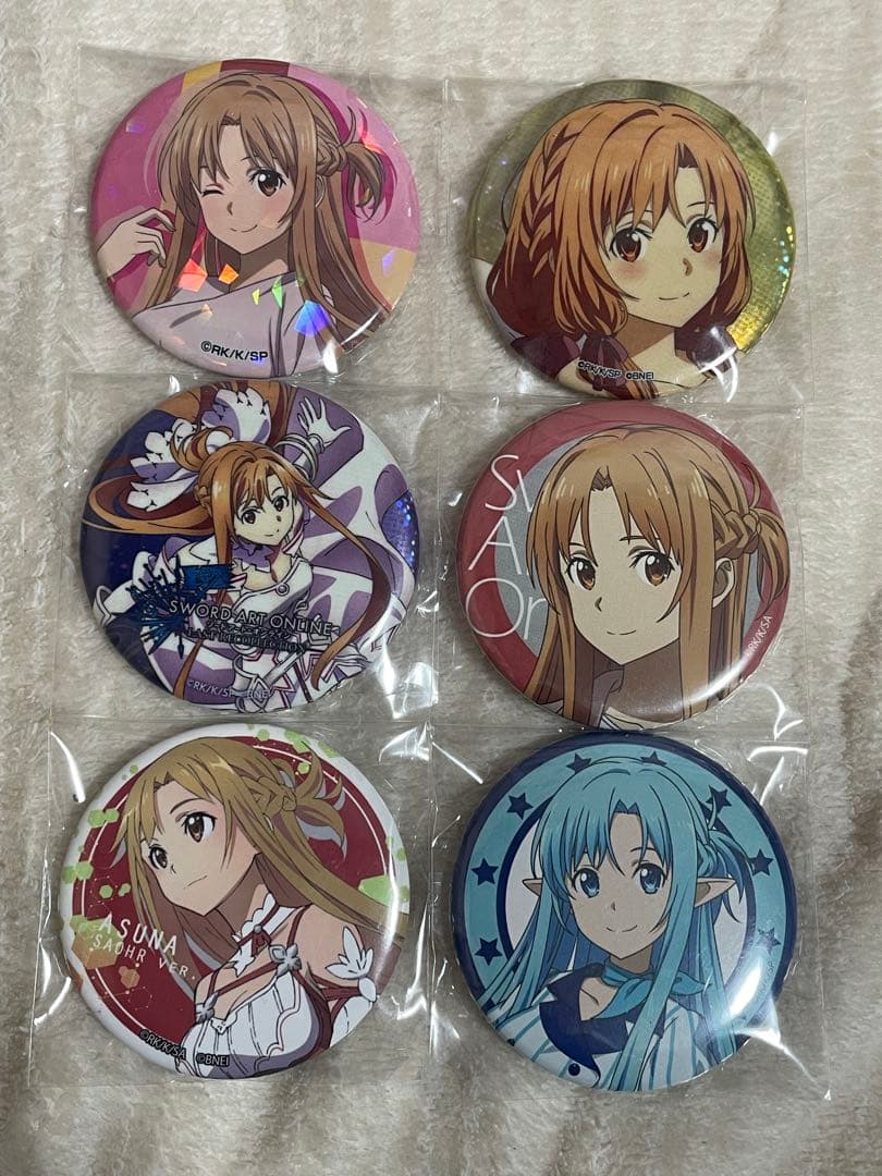 ソードアート・オンライン SAO アスナ 缶バッジ Amazon.co.jp: ソードアート オンライン アスナ 缶バッジ 同梱可