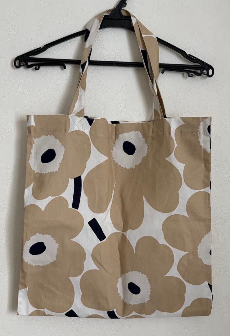 marimekko マリメッコ トートバッグ ベージュ - メルカリ