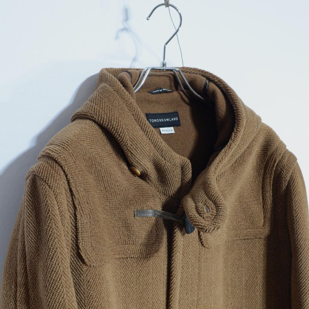 超極上品 チベット社製ムーアブルックカットパイル ダッフルコート H