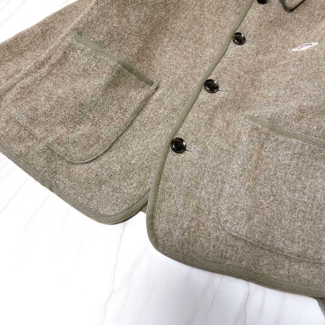 DANTON ダントン ウールライトパイルカバーオールジャケット 38
