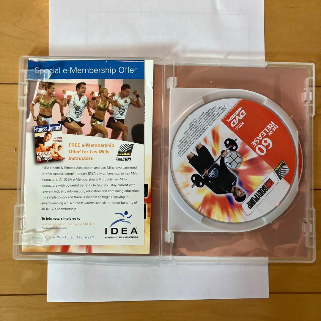 レズミルズ【BODYPUMP60】CD DVD