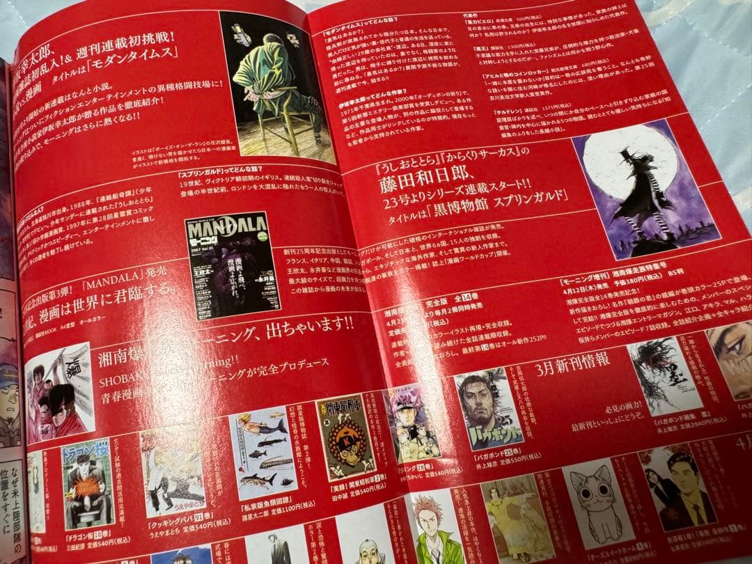 週刊 モーニング 2007年17号 バガボンド 井上雄彦 - メルカリ