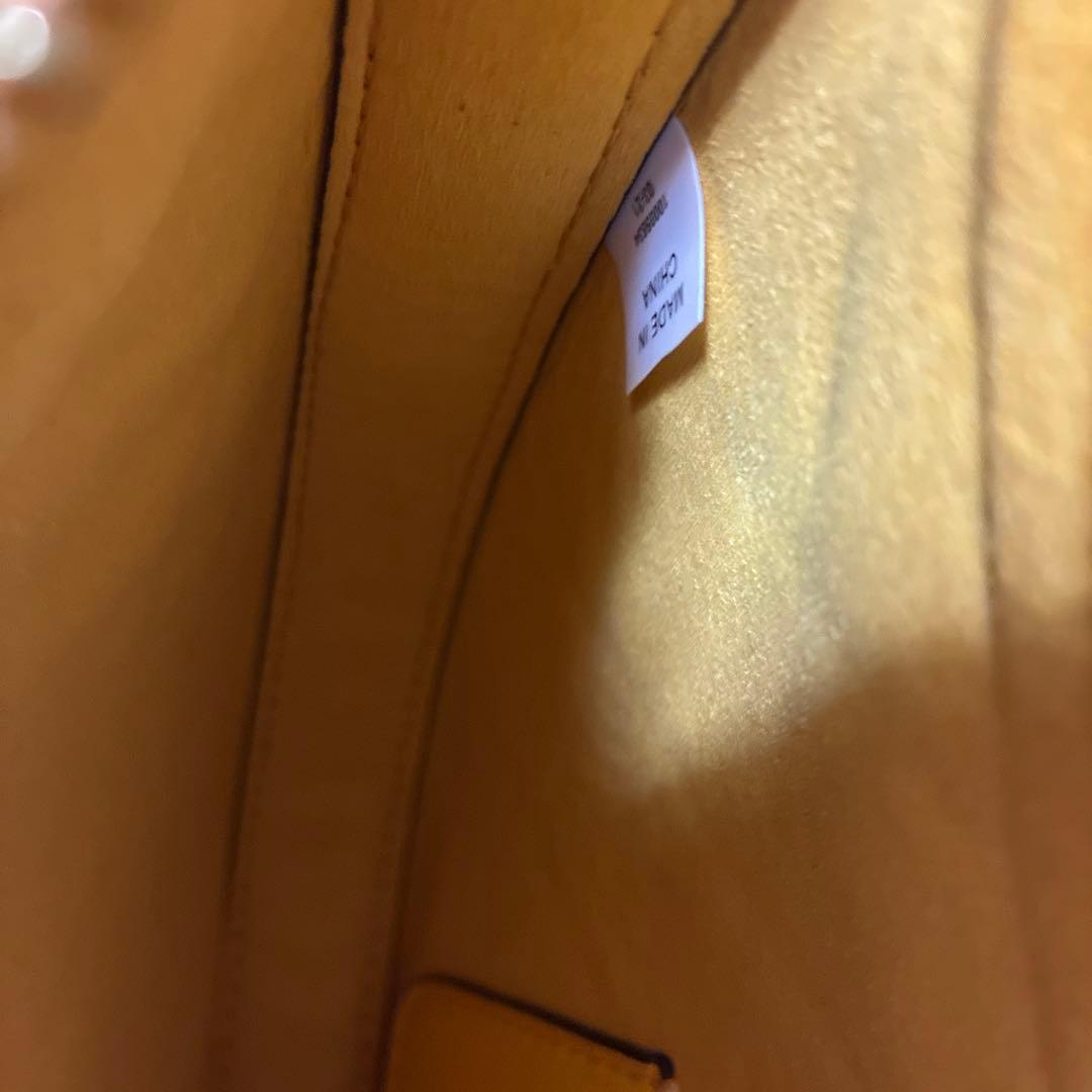 Nana様専用トリーバーチショルダーバッグ ベージュ/イエロー - メルカリ