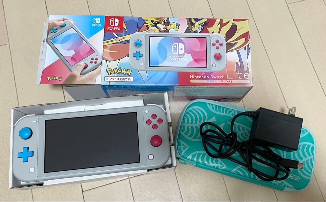 Nintendo Switch Lite ポケモン　ザシアン・ザマゼンタ Amazon.co.jp: Nintendo Switch Lite ザシアン・ザマゼンタ 【携帯専用