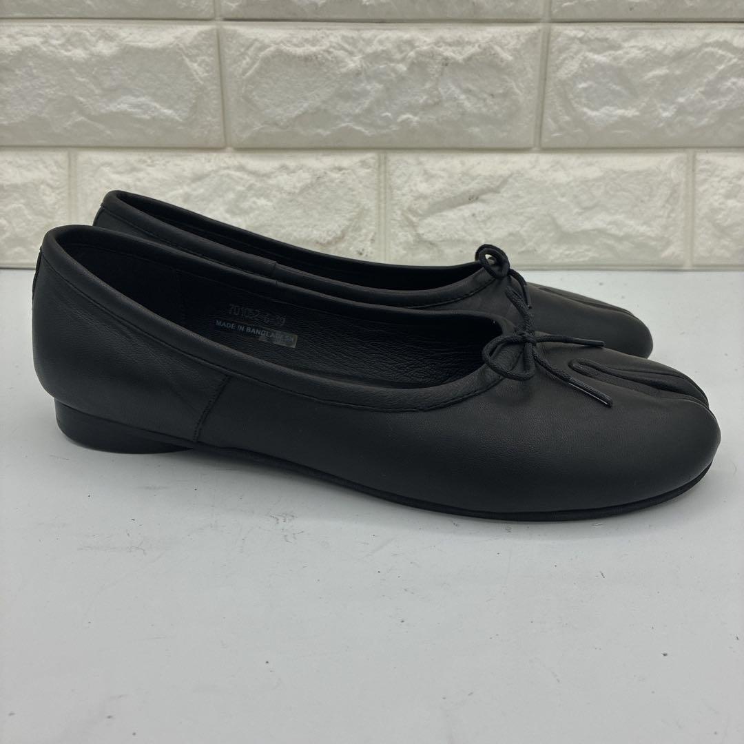 【美品】ユウコイマニシプラス HACHI 足袋シューズ 39 ブラック タビ