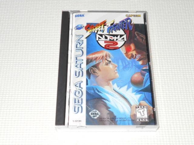 SS★STREET FIGHTER ALPHA 2 海外版 Street Fighter Alpha 2 Sega Saturn Brand New + Factory Sealed