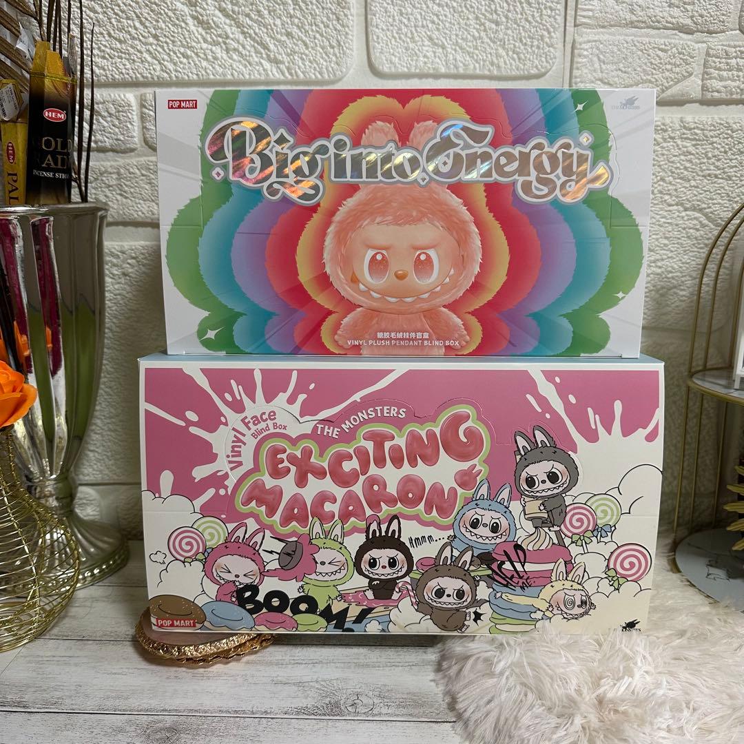 正規品 本物 labubu ラブブ マカロン エナジー POP MART - メルカリ