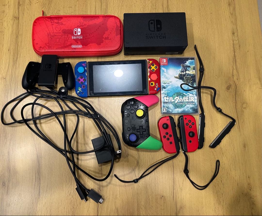 【最終値下げ】 Nintendo Switch本体➕ソフト2セット 動作確認済み ハル様専用売り切り最終値下げNintendo Switch 本体セット - メルカリ