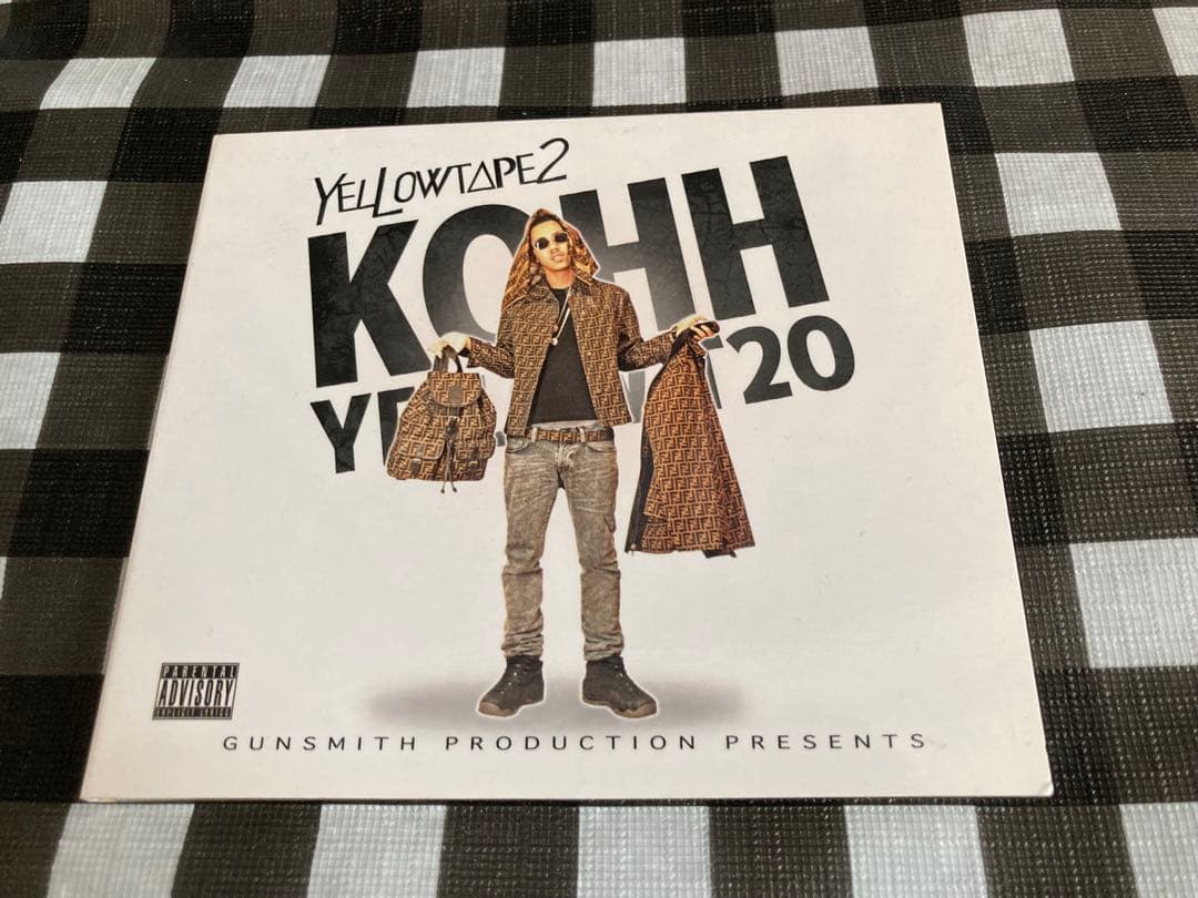 早い者勝ち！【3枚セット】 KOHH/yellowtape.1.2.3.