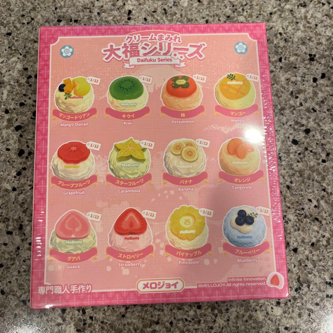 新品未開封 mellojoy メロジョイ クリームまみれ大福シリーズ 新ver