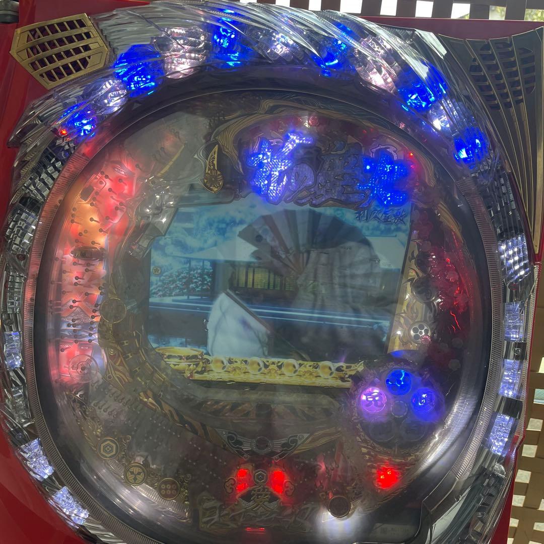 赤字覚悟　送料無料　CR 花の慶次～愛HーV ニューギン 無段階ボリューム付