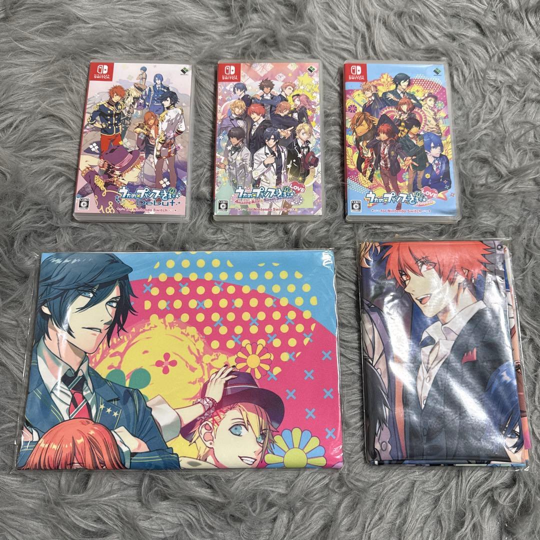 うたプリ Switch Debut LOVE AASS 特典 5点セット うたの☆プリンスさまっ♪for Nintendo Switch 連動購入キャンペーン
