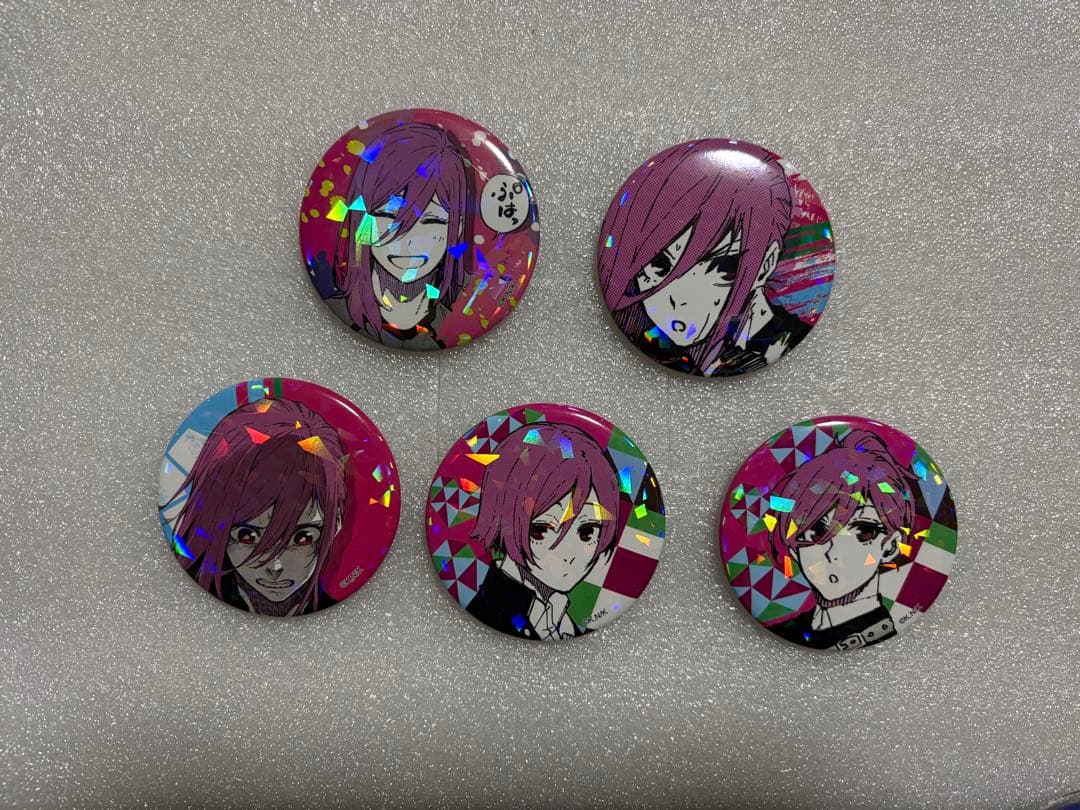 ブルーロック トレーディングホログラム缶バッジセット 千切豹馬